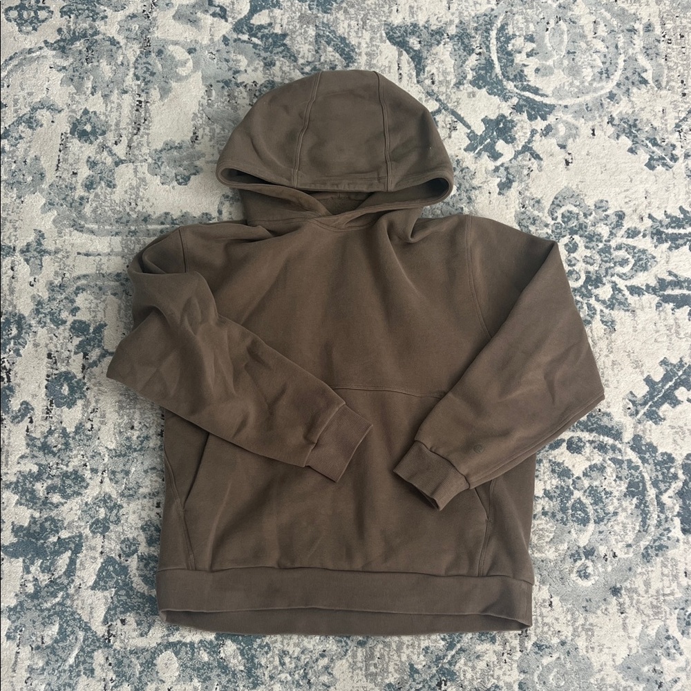 Lululemon steady state Brown Pullover Hoodie Sweatshirt
